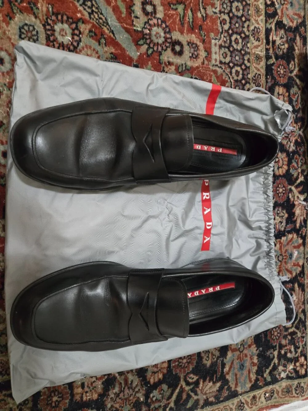 Men's Prada Toblach Loafers US Sz. 10.5 (Prada Sz. 9.5)